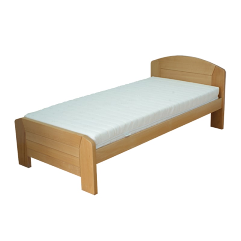 Drveni krevet Lux 90x200cm Natur boja pogled 1